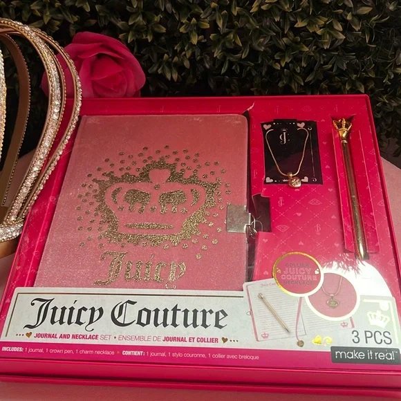 🩷🍒Juicy couture journal set - Picture 1 of 4